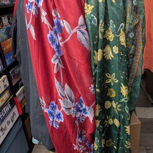 Red & Green Fashion Scarves NWT!
